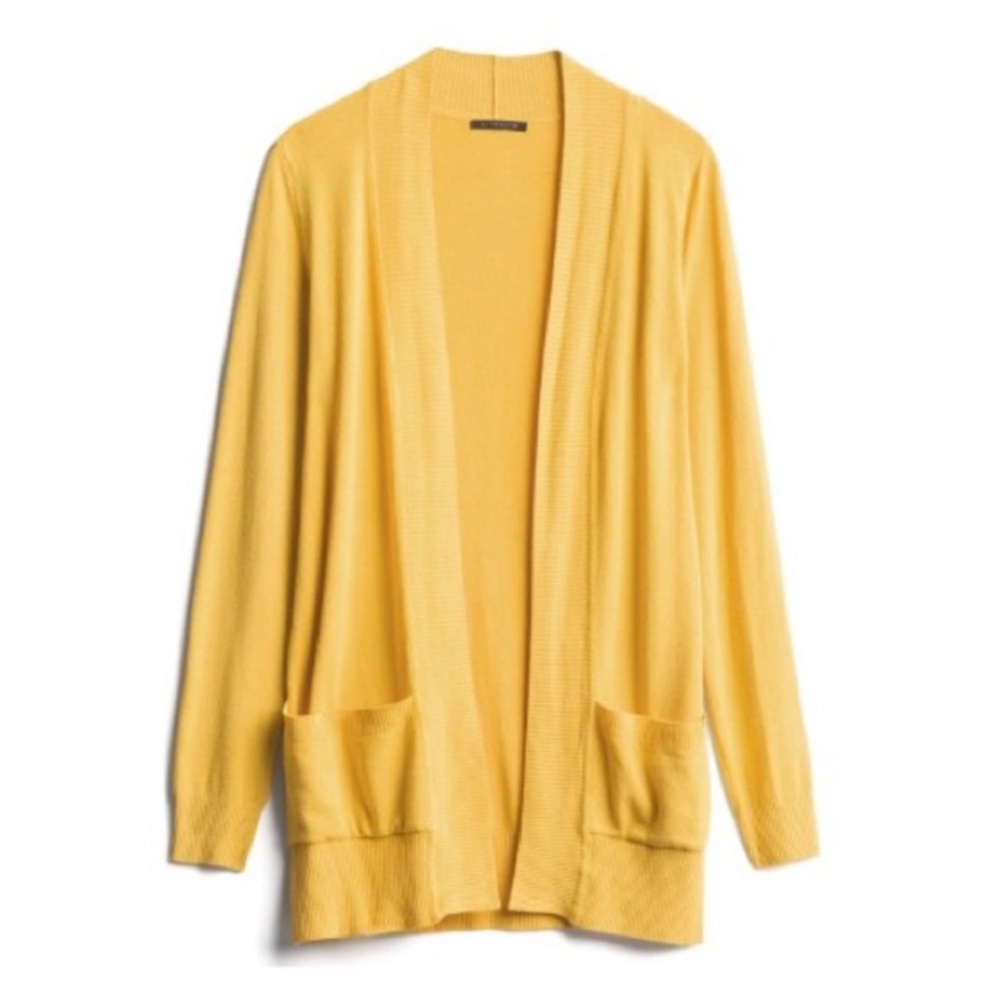 Staccato Marabell Two Pocket Cardigan Marigold Yellow
